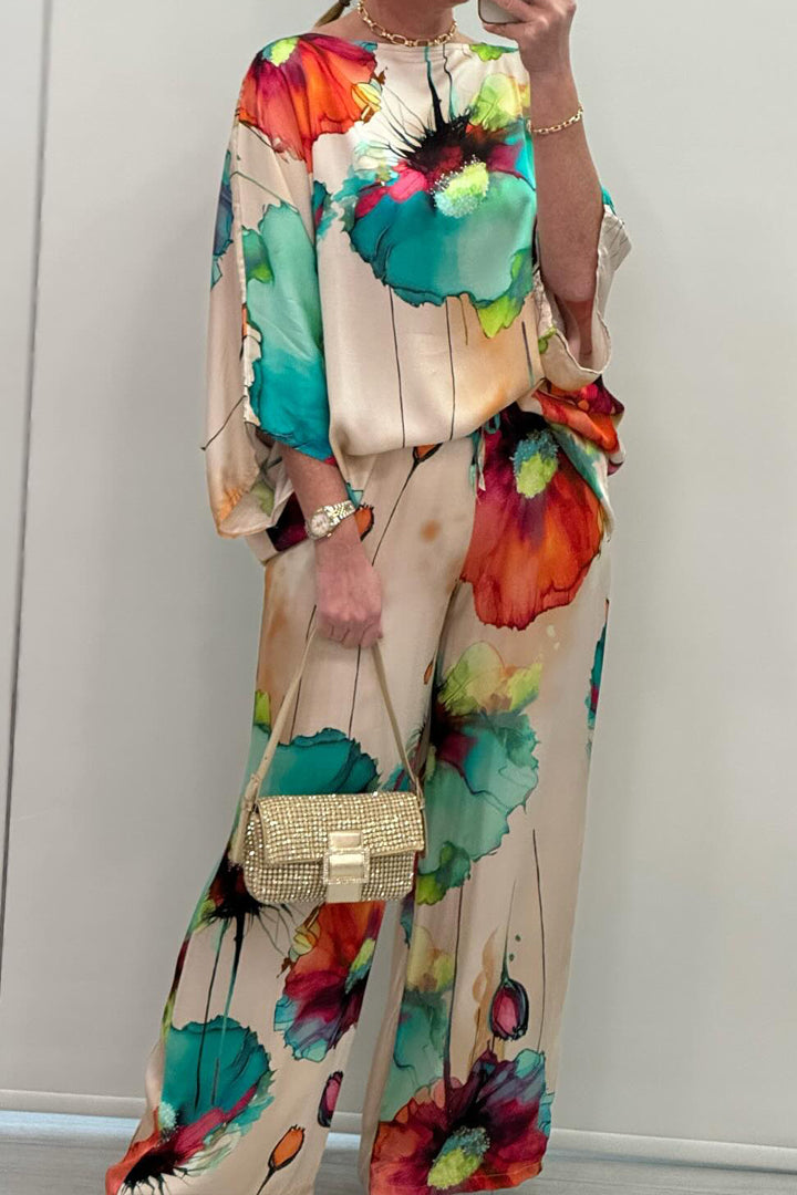 Ensemble confortable pour femmes avec imprimé