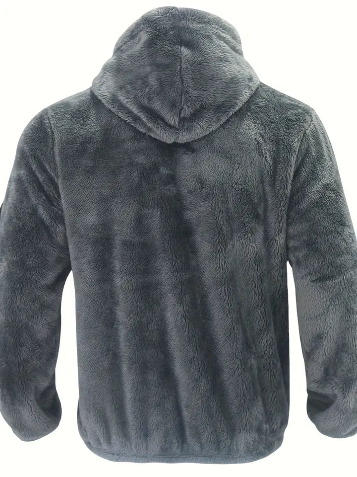 Veste Teddy à fermeture éclair pour hommes Heidi-Mode