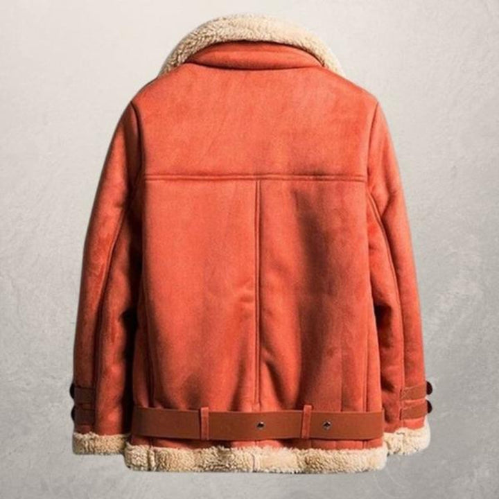 Veste en simili daim