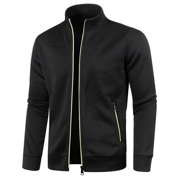 Veste pour homme coupe-vent avec col montant