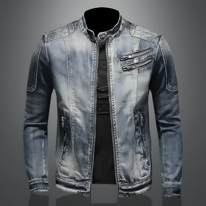HeidiMode - Veste en Jean Rétro pour Hommes