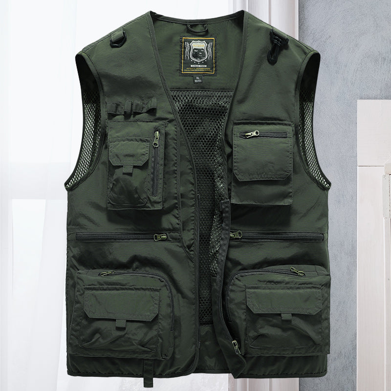 Heidi-Mode - Gilet tactique outdoor pour hommes