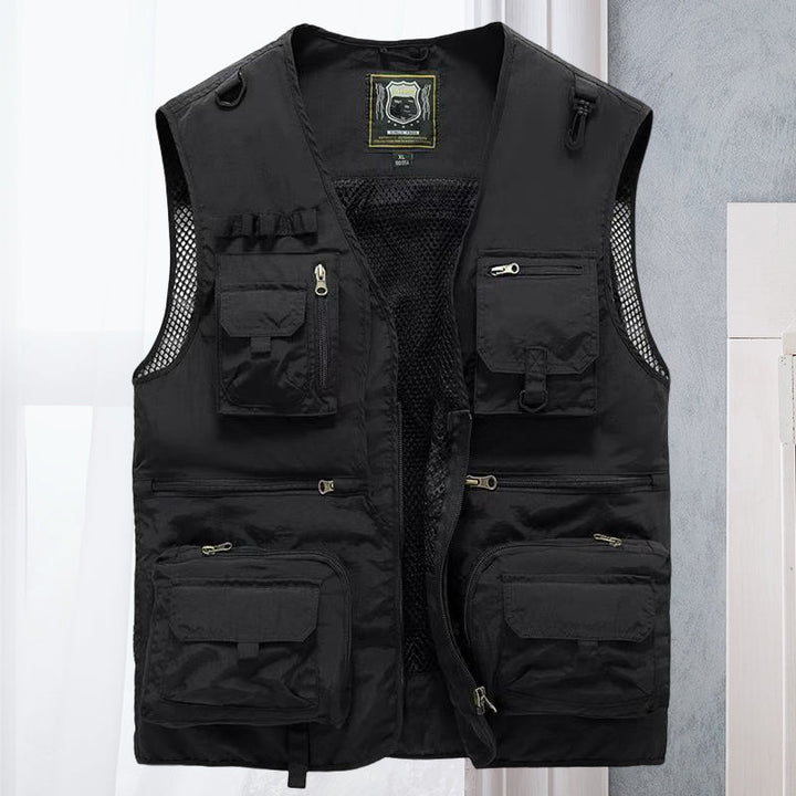 Gilet d'été à poches multiples