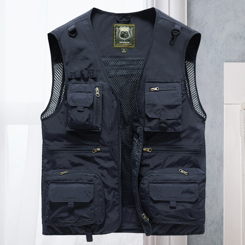 Heidi-Mode - Gilet tactique outdoor pour hommes