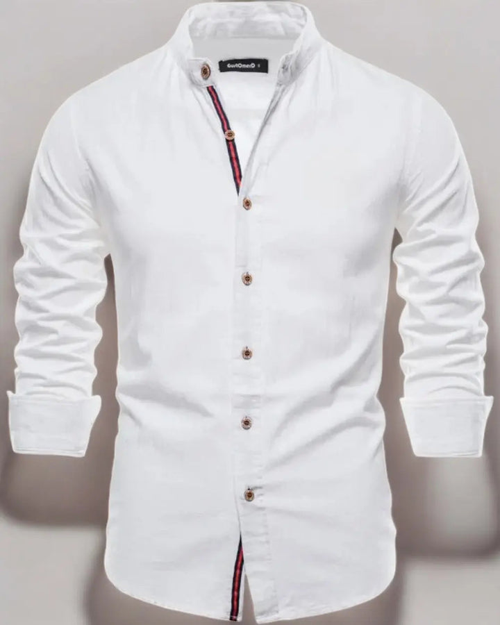 Chemise en lin élégante pour hommes