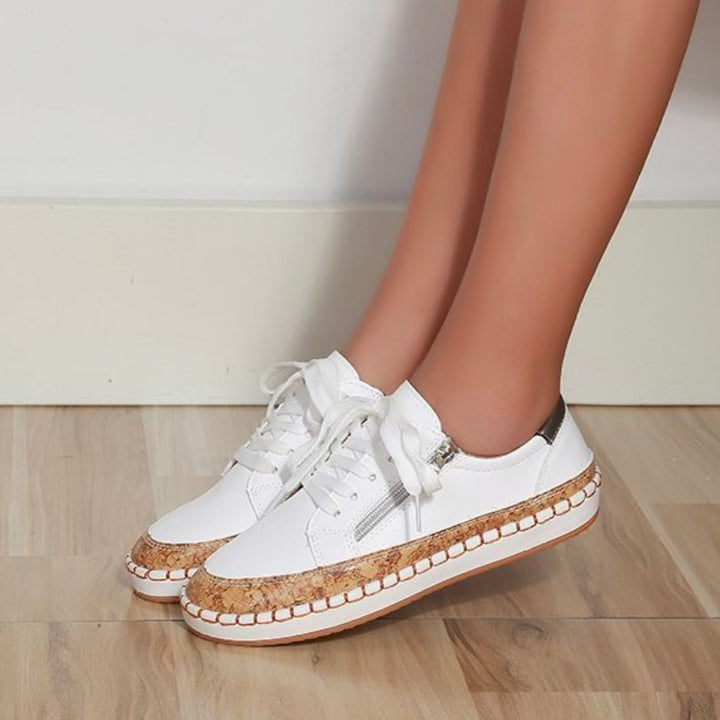 Chaussures orthopédiques fleuries