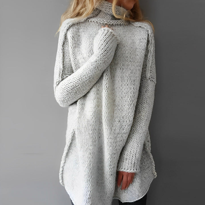 Pull en maille longue