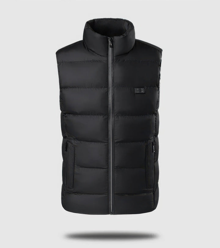 Heidi-Mode - Gilet thermique chauffant électrique pour hommes avec connexion USB