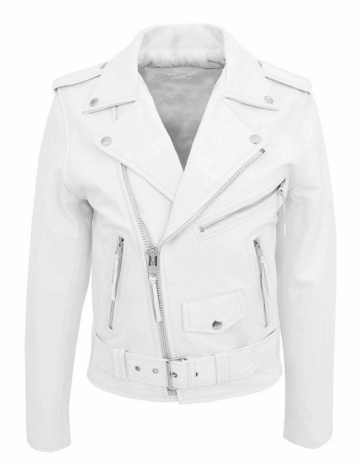 Veste en cuir pour hommes