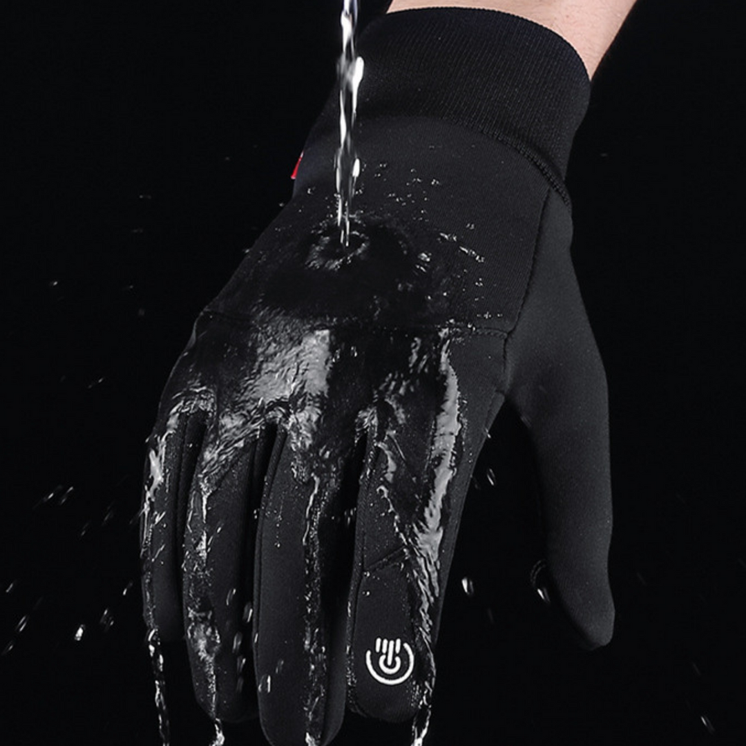 Gants thermiques tactiles décontractés et imperméables pour hommes