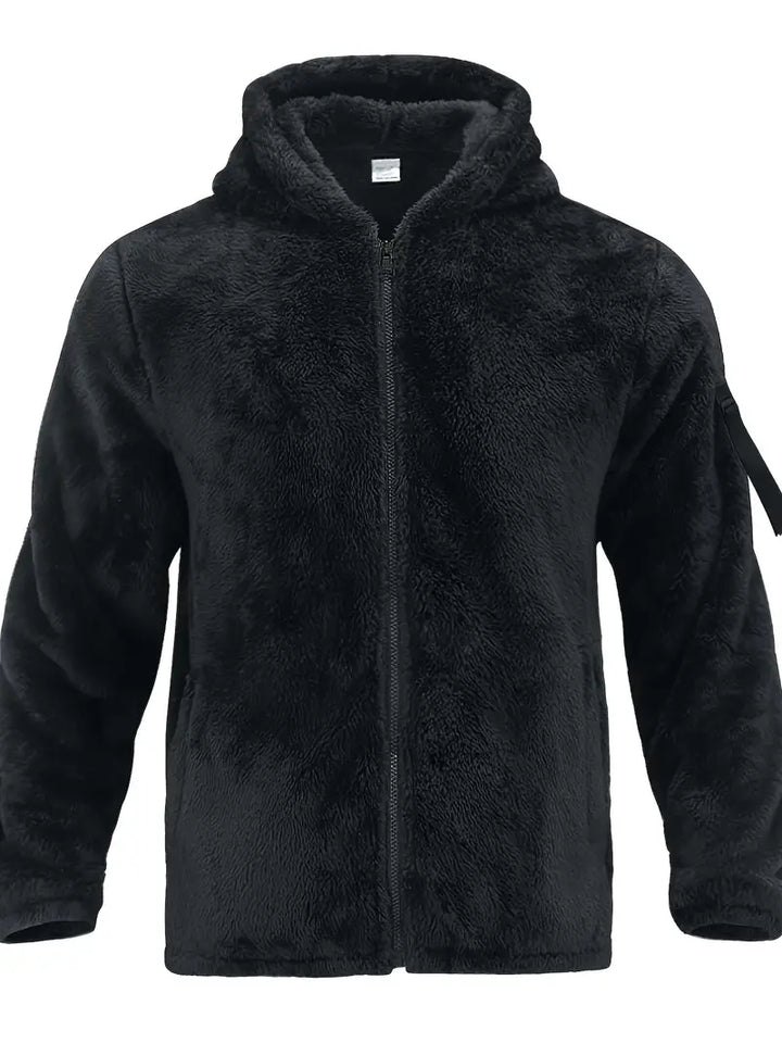 Veste Teddy à fermeture éclair pour hommes Heidi-Mode