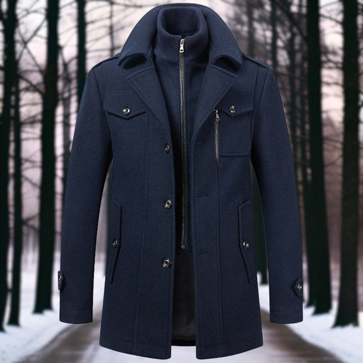 Manteau en laine de haute qualité pour les voyageurs d'affaires