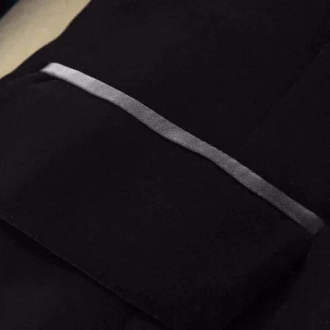 Veste de smoking Samt avec revers en satin