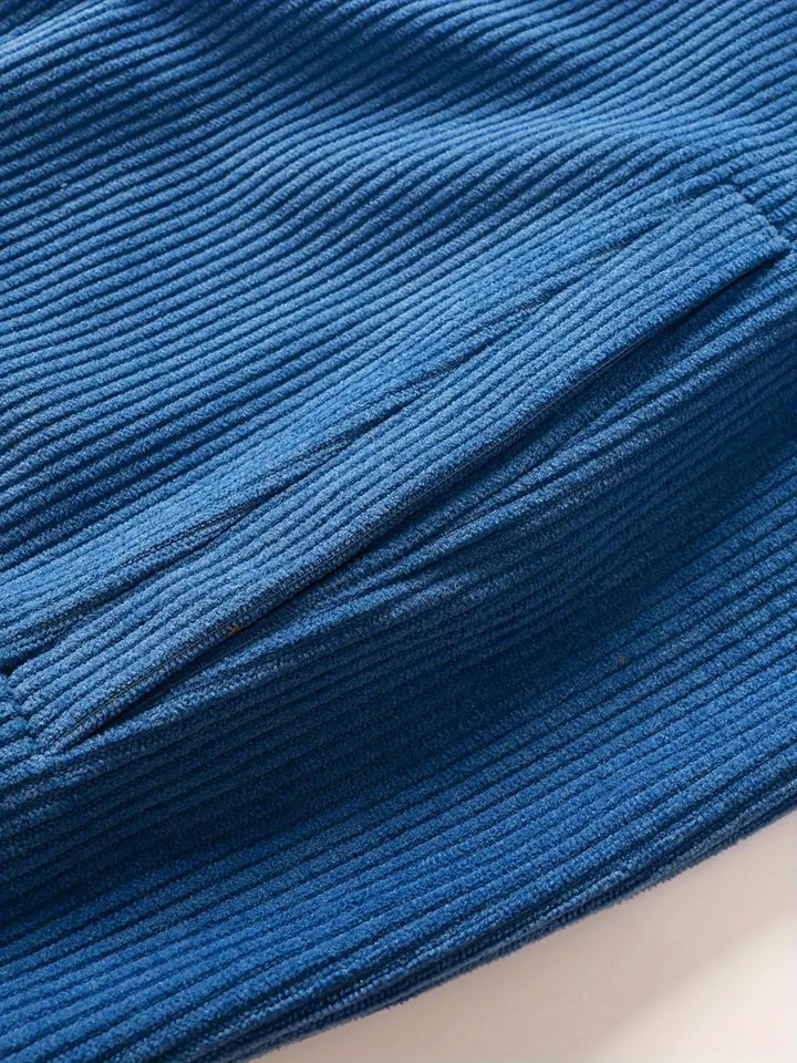 Veste Varsity en Velours Côtelé pour Hommes