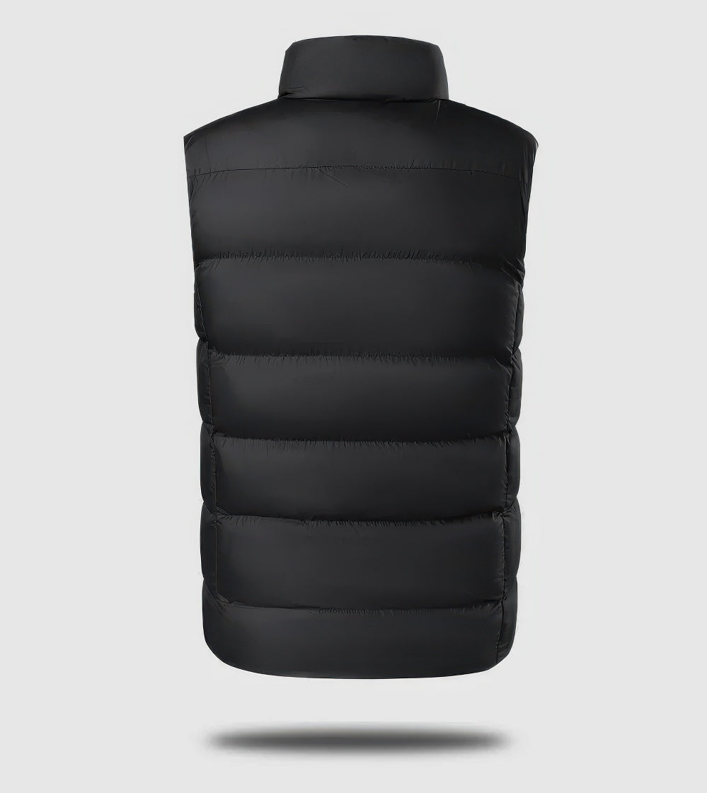 Heidi-Mode - Gilet thermique chauffant électrique pour hommes avec connexion USB
