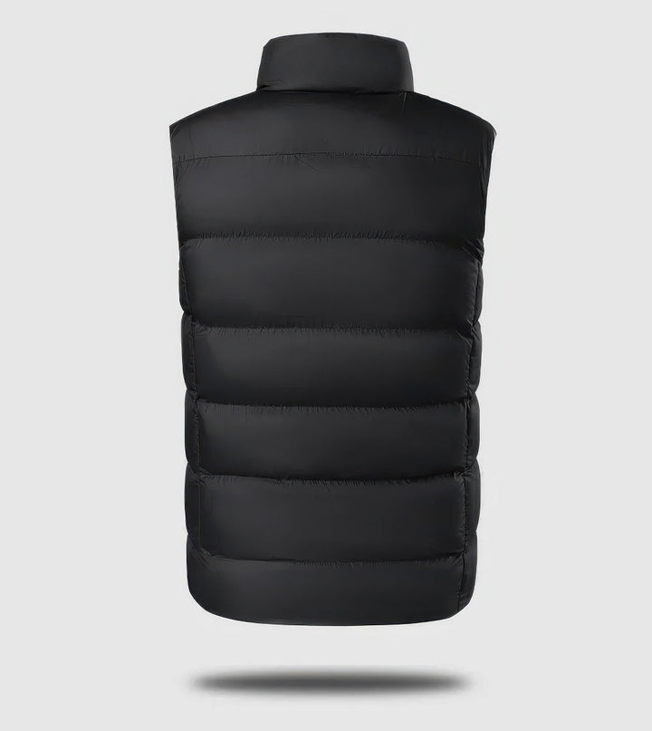 Heidi-Mode - Gilet thermique chauffant électrique pour hommes avec connexion USB