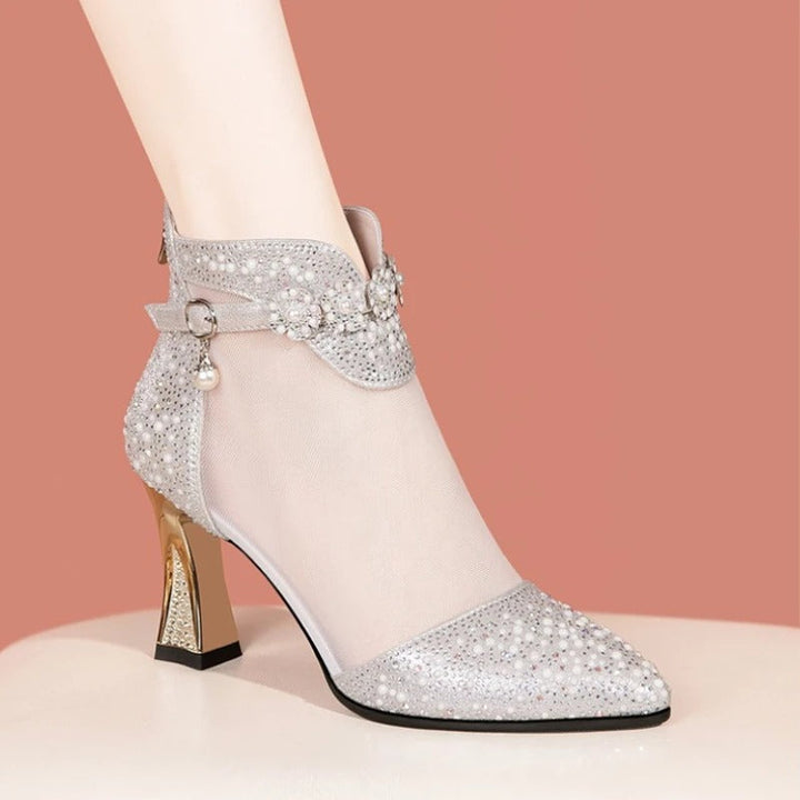 Sandales à Talons Hauts Glamour et Élégantes