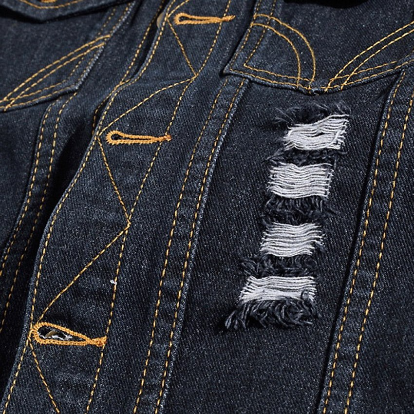 Veste en Denim Stylée pour Hommes