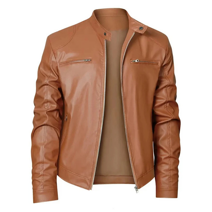 Veste en cuir pour hommes