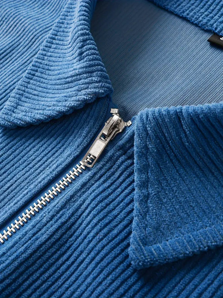 Veste Varsity en Velours Côtelé pour Hommes