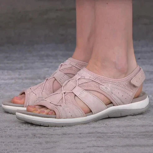 Sandales orthopédiques ajustables, soutenantes et douces pour femmes