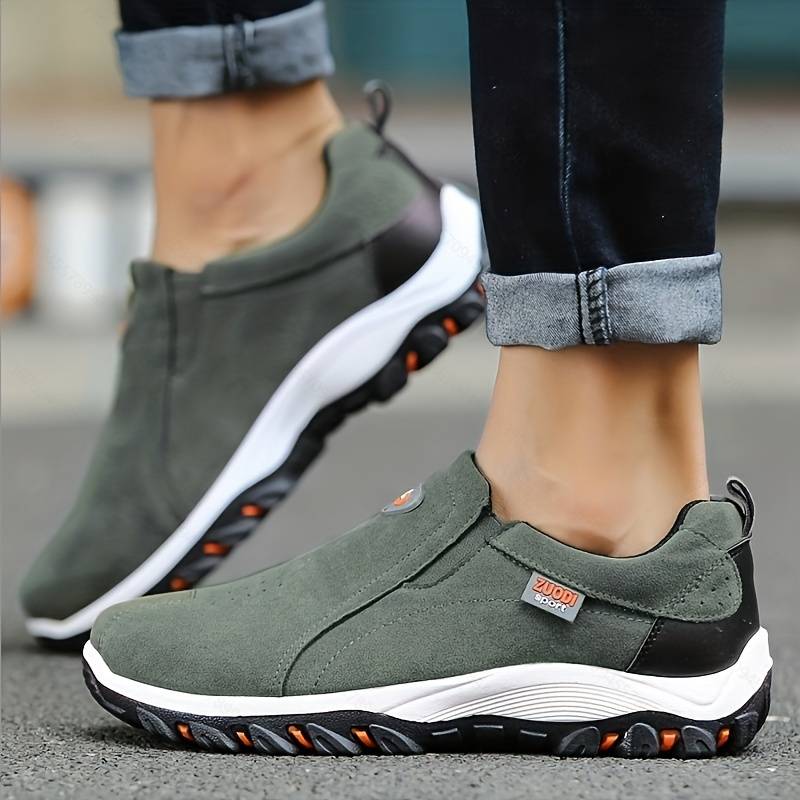 Baskets confortables orthopédiques et antidérapantes pour hommes