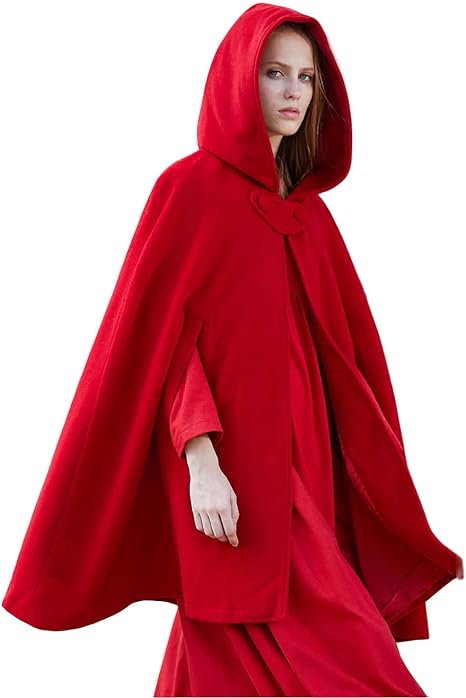 Manteau court à capuche vintage pour femmes