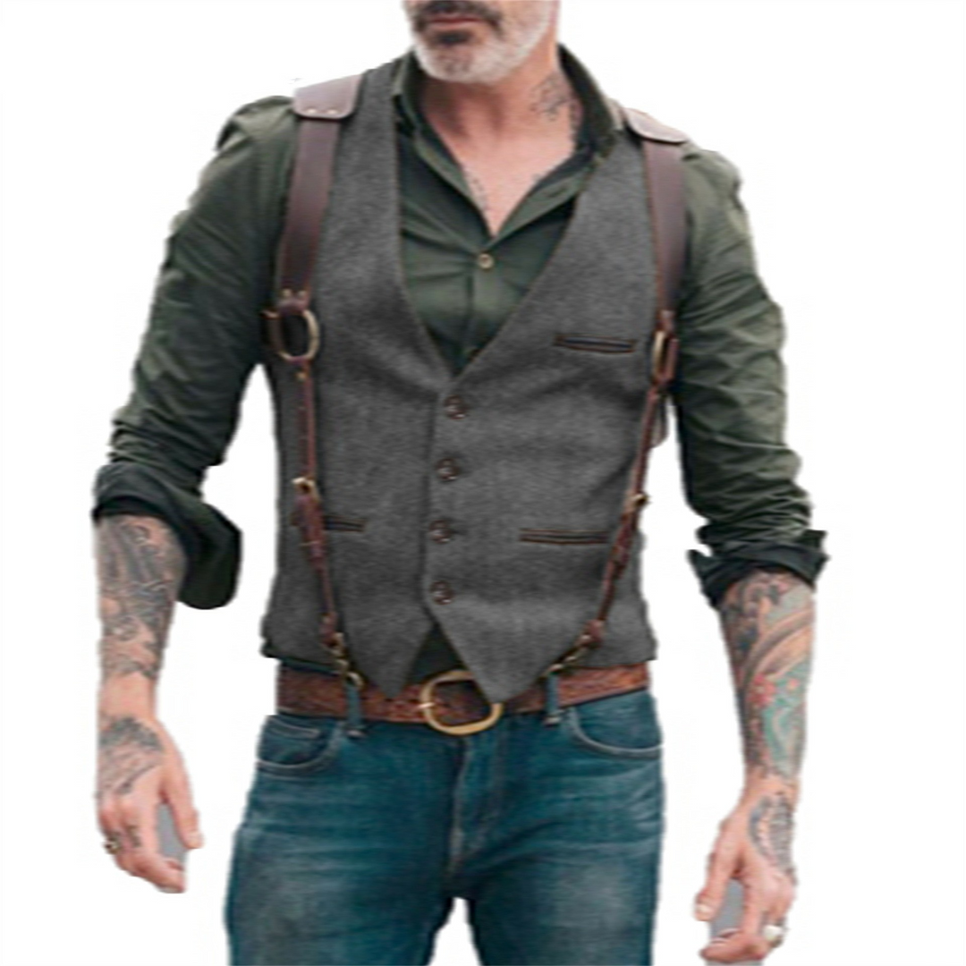 Heidi-Mode - Gilet de loisirs pour hommes