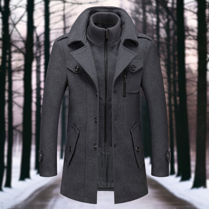 Manteau en laine de haute qualité pour les voyageurs d'affaires