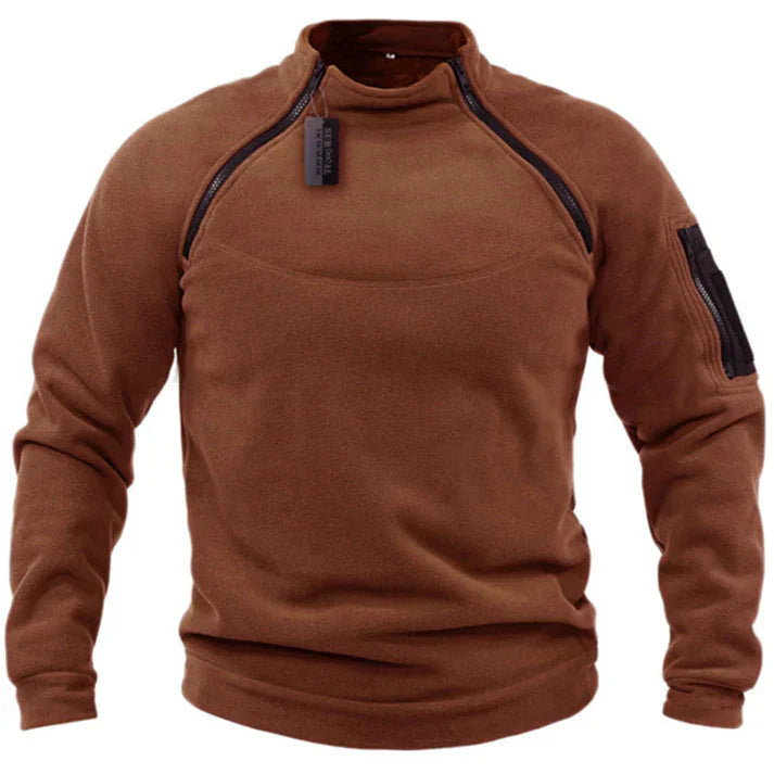 Pull Fleece Zippé pour Hommes