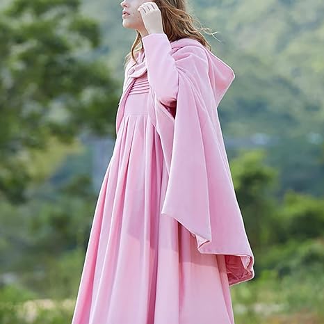 Manteau court à capuche vintage pour femmes