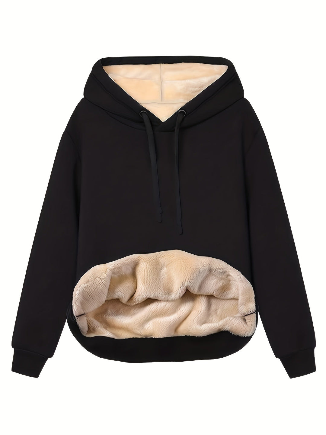 Calliope️ | Chaleur douillette d'hiver avec hoodie en polaire