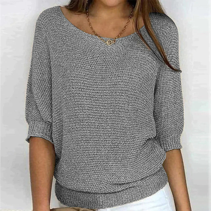 Pull en Tricot Doux pour Femmes Chaud Confortable Pratique au Quotidien