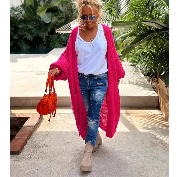 veste en tricot peace - Ibiza