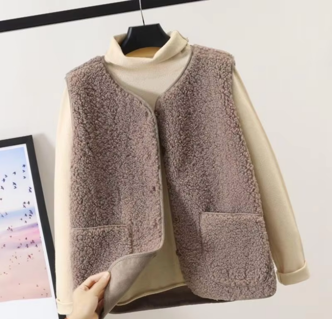 Gilet en polaire d'hiver