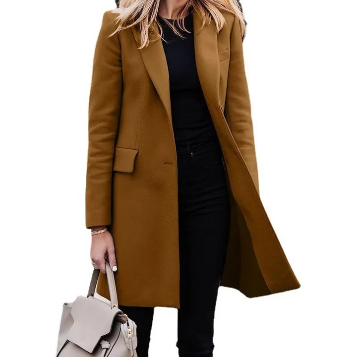 Trench-coat élégant pour femmes avec nœud simple