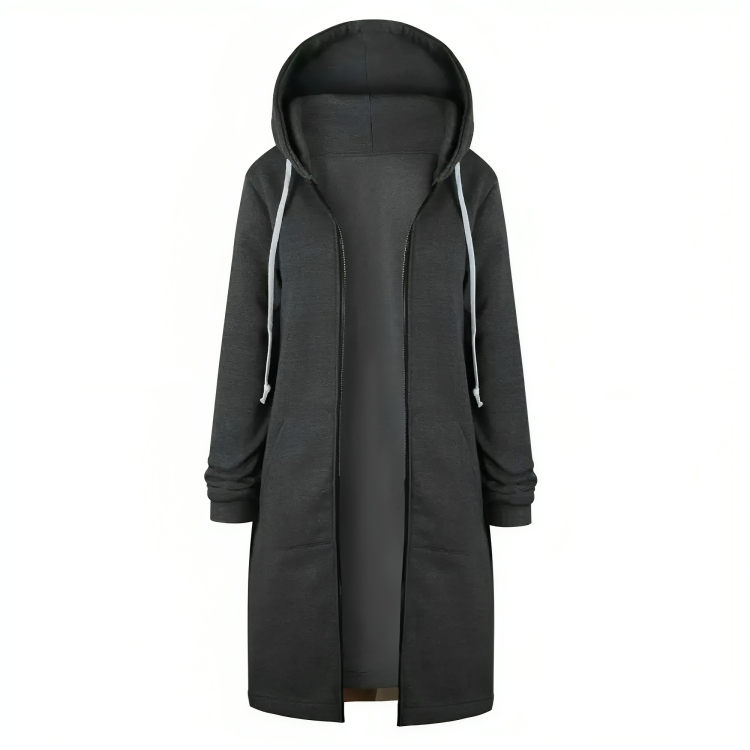 Sweat à capuche zippé intégral