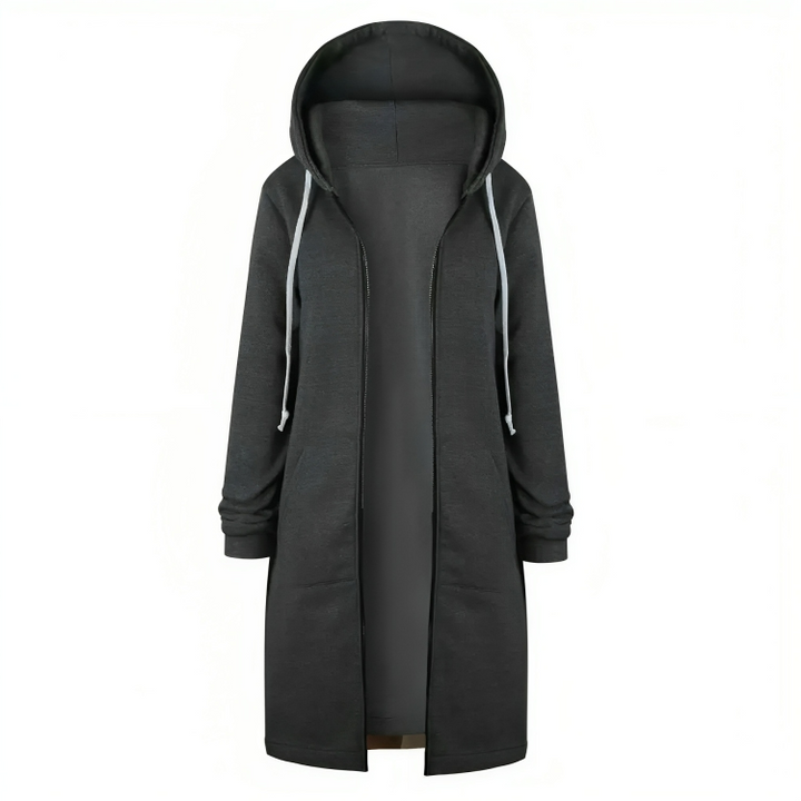 Sweat à capuche zippé intégral