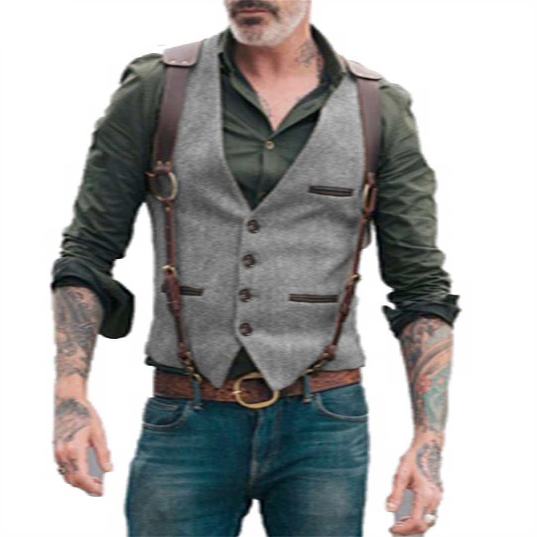 Heidi-Mode - Gilet de loisirs pour hommes