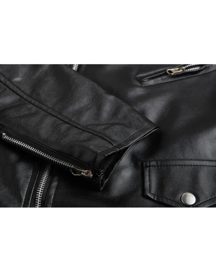 Veste en cuir pour hommes