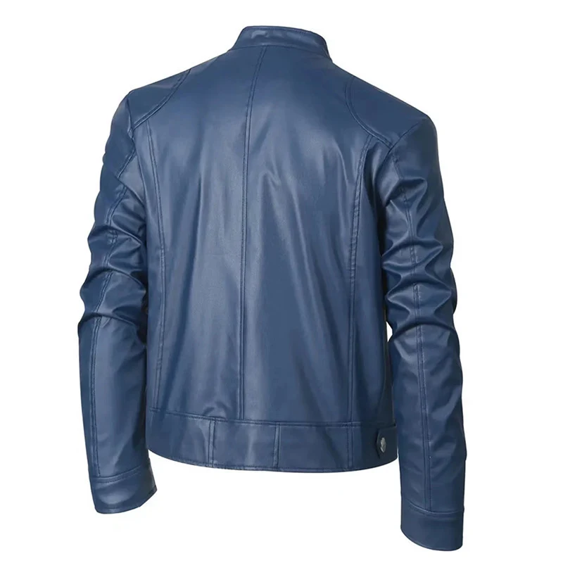 Veste en cuir pour hommes
