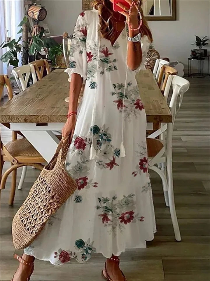 Heidi – Robe Maxi d'Été
