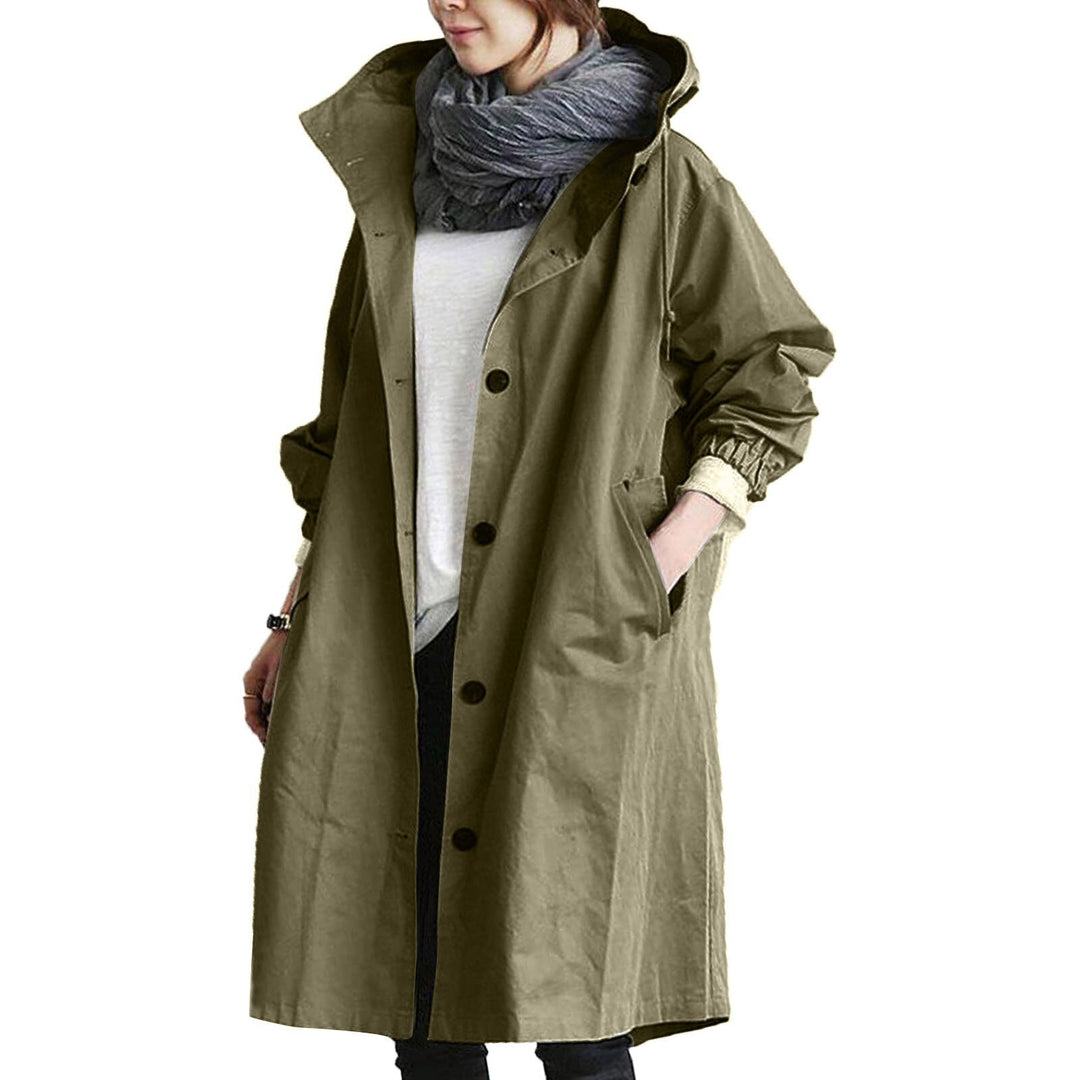 Veste de pluie longue pour femmes imperméable
