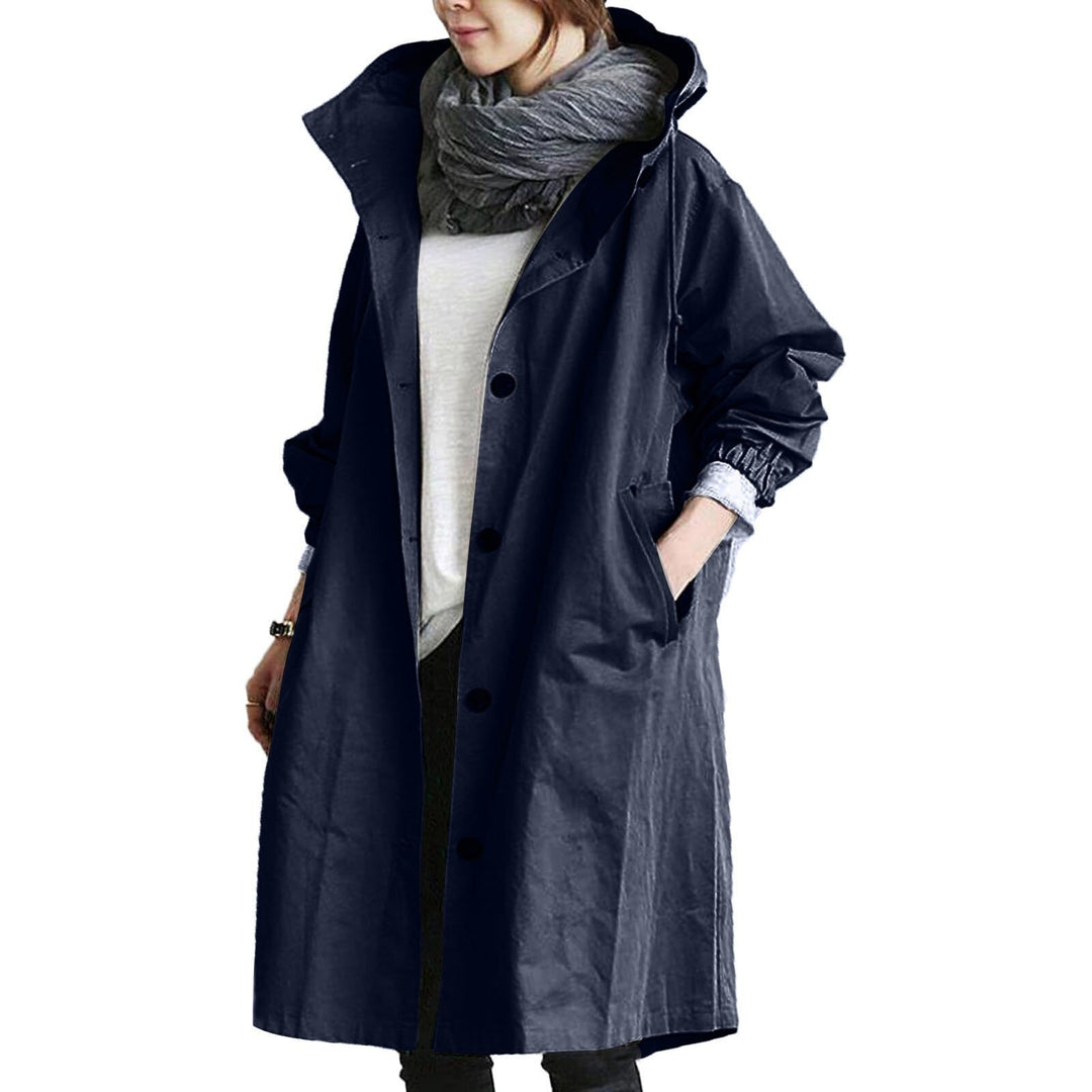 Veste de pluie longue pour femmes imperméable