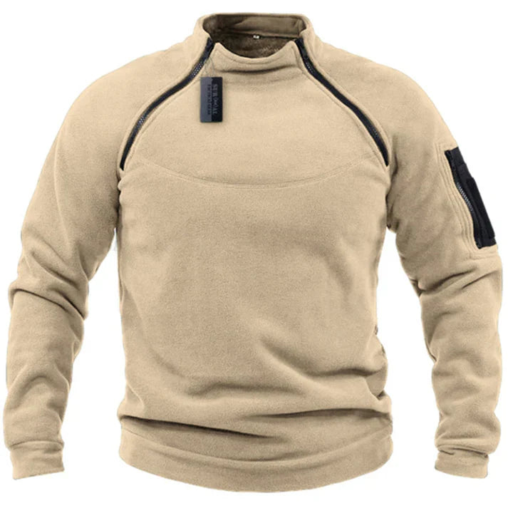Pull Fleece Zippé pour Hommes