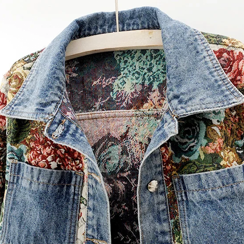 Veste en jean – Juillet