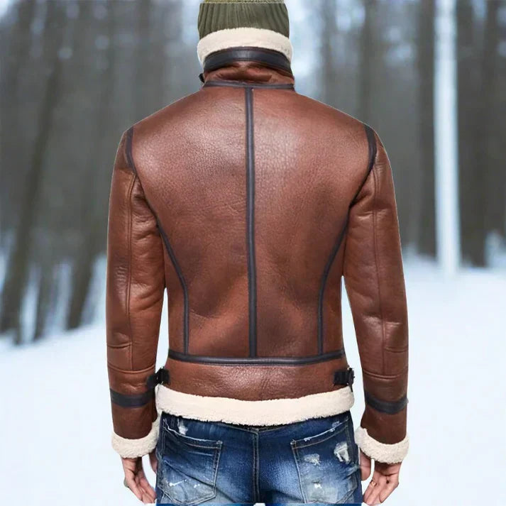 Veste d'hiver doublée pour hommes