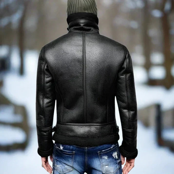 Veste d'hiver doublée pour hommes