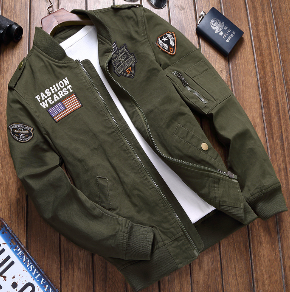 Veste Militaire Homme Robuste Intemporelle