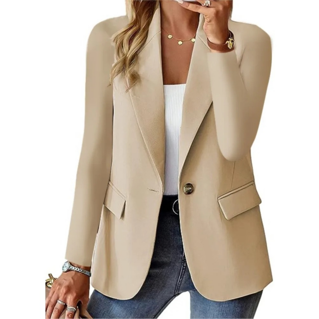 Blazer pour femmes avec poches et boutons
